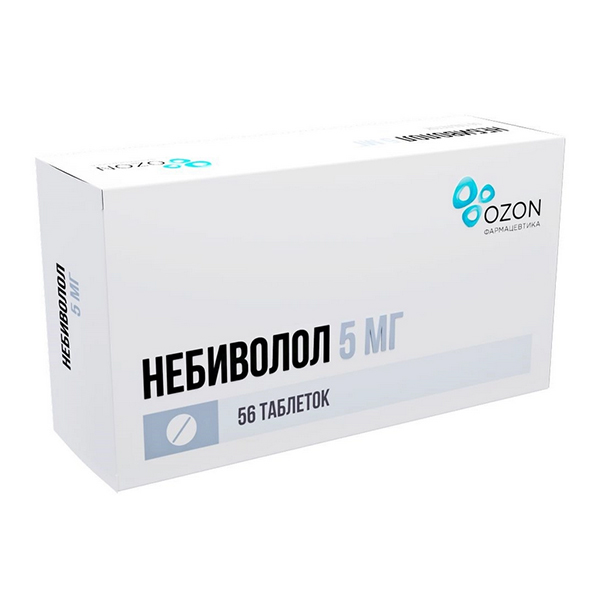 Небиволол таблетки 5мг фото