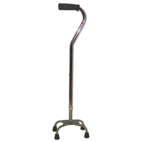 Трость с малой квадратной опорой (модель 10110/SL) цвет хром фото