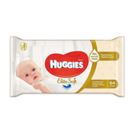 Салфетки "Huggies" Elite Soft детские влажные фото