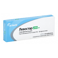 Левостар таблетки 250мг фото