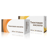 Тиоктовая кислота таблетки 300мг фото