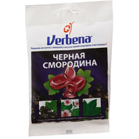 Карамель леденцовая "Verbena" Черная смородина 60г фото
