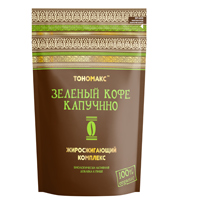 Тономакс Зеленый кофе капучино порошок 100г фото