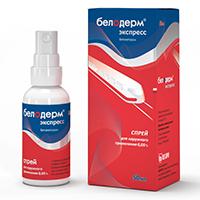 Белодерм Экспресс спрей 0,05% 50мл фото
