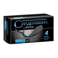 Силденафил Вертекс таблетки 100мг фото