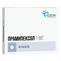 Прамипексол таблетки 1мг фото