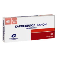 Карведилол Канон таблетки 6,25мг фото