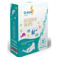 Соль для ванн &quot;Dr.Aqua&quot; серии &quot;Аква-детство&quot; детская &quot;Нежное море&quot; Ромашка фильтр-пакет 150г фото