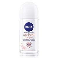Дезодорант-антиперспирант "Nivea" Эффект пудры шариковый 50мл фото