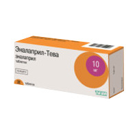 Эналаприл-Тева таблетки 10мг фото