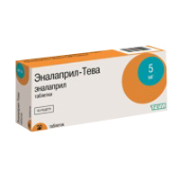 Эналаприл-Тева таблетки 5мг фото