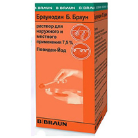 Браунодин Б.Браун раствор 7,5% 100мл фото