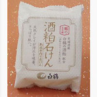 Мыло &quot;Hakutsuru&quot; Сакэкасу твердое 100г фото