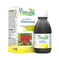 Dr.Vistong &quot;Сироп Лимонника&quot; с сахаром 150мл фото