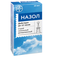 Назол спрей 0,025мг/доза 10мл (150доз) фото