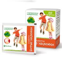 Салфетки "Битые коленки" с экстрактом подорожника фото