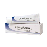 Сулайдин гель 1% 30г фото