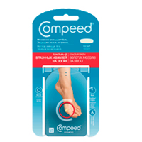 Пластырь "Compeed" от влажных мозолей на ногах малый фото