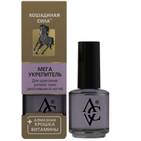 Средство для ногтей "Лошадиная Сила" Мегаукрепитель 17мл фото