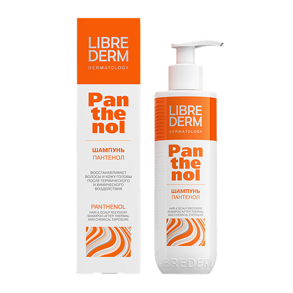 Librederm "Panthenol" шампунь Пантенол восстанавливающий 250мл фото
