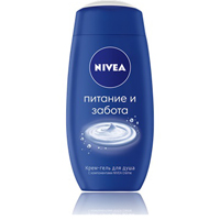 Nivea крем гель для душа "Питание и забота" 250мл фото