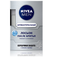 Nivea Men лосьон после бритья "Серебряная защита" 100мл фото