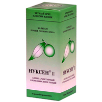 Бальзам черного ореха &quot;Нуксен-II&quot; 100мл фото