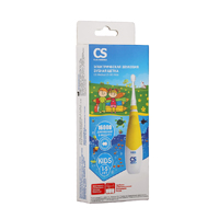 Зубная щетка электрическая "CS Medica" Kids звуковая CS-561 (желтая) фото