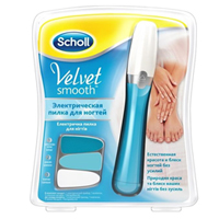 Пилка "Scholl" Velvet Smooth электрическая для ногтей фото
