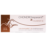 Гиалрипайер-02 Хондрорепарант материал гидрогелевый 2мл фото