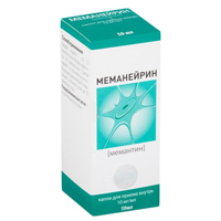 Меманейрин капли 10мг/мл 50мл фото