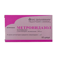 Метронидазол суппозитории 500мг фото