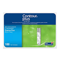 Contour Plus (Контур Плюс) тест полоски к глюкометру фото