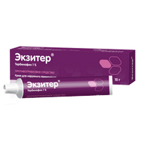 Экзитер крем 1% 15г фото