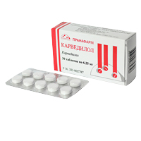 Карведилол таблетки 6,25мг фото