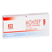 Монлер таблетки жевательные 5мг фото