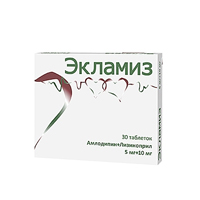 Экламиз таблетки 5мг+10мг фото