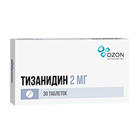 Тизанидин таблетки 2мг фото