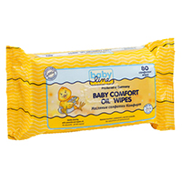Салфетки "BabyLine" Комфорт масляные фото
