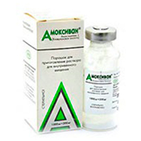 Амоксиван порошок для приготовления инъекционного раствора 1000мг+200мг фото