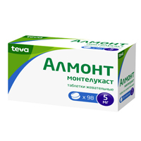 Алмонт таблетки жевательные 5мг фото