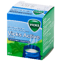 Викс Актив Бальзам с ментолом и эвкалиптом мазь 25г фото