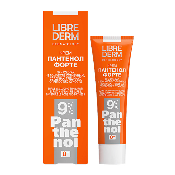 Librederm "Panthenol" крем Пантенол Форте (Пантенол 9%) 30мл фото