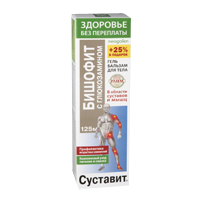 Гель-бальзам &quot;Суставит. Бишофит с глюкозамином&quot; &quot;Неогален&quot; &quot;Здоровье без переплаты&quot; 125мл фото