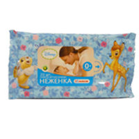 Салфетки влажные "Неженка" детские фото