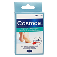 Пластырь "Cosmos hydro active" от влажных мозолей на пятку XL 45х75мм фото