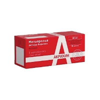 Метопролол-Акрихин таблетки 50мг фото