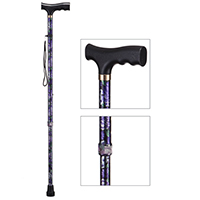 Трость "B.Well" Rehab модель WR-411 классическая (Цветы) фото