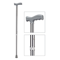 Трость "B.Well" Rehab модель WR-411 классическая (Серебро) фото