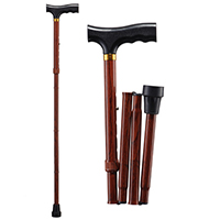 Трость "B.Well" Rehab модель WR-412 складная (Каштан) фото